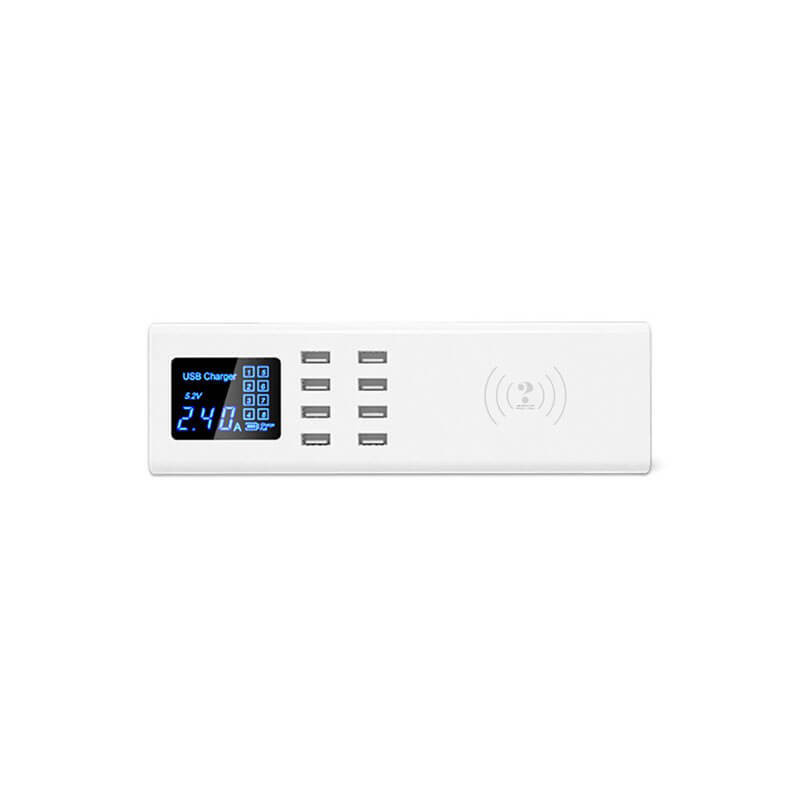 8x USB-A Charging Station Λευκό (CD-A23W)