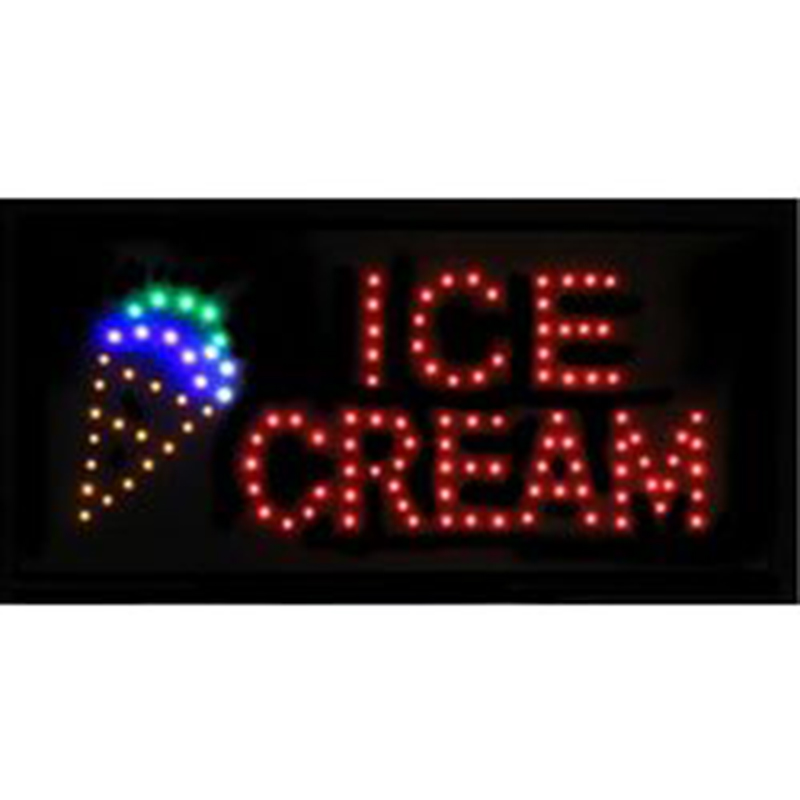 Φωτιζόμενη διαφημιστική πινακίδα LED ICE CREAM - OEM