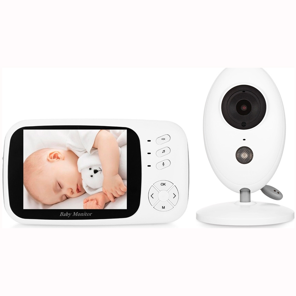 XF808 Wireless Digital Video Baby Monitor Night Vision Temperature Sensor 7460
