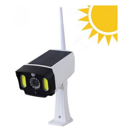 ctk-ps-t28-oem αδιαβροχη ηλιακη ψευτικη καμερα ασφαλειασ με φωτιστικο led