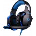 επαγγελματικά gaming ακουστικά για βιντεοπαιχνίδια – kotion each headset g2000, σε μπλε χρώμα