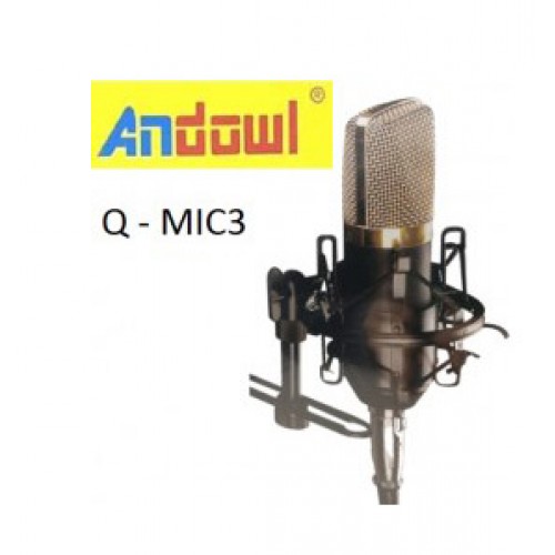 μονοκατευθυντικο μικροφωνο ηχογραφησησ q-mic3 andowl