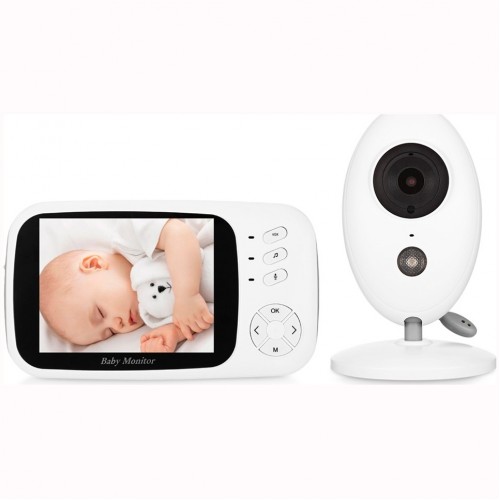 xf808 wireless digital video baby monitor night vision temperature sensor