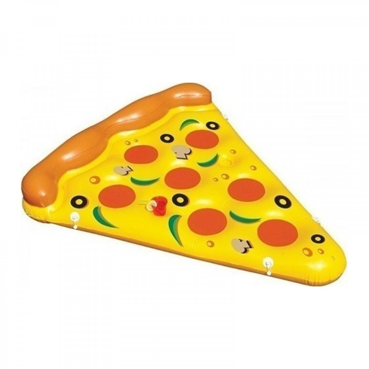 φουσκωτό στρώμα θαλάσσης pizza 175cm-oem 4685