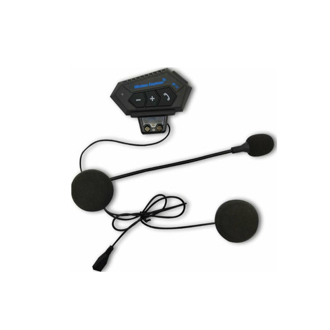 ενδοεπικοινωνία για κράνος μηχανής helmet bt-12 bluetooth headset
