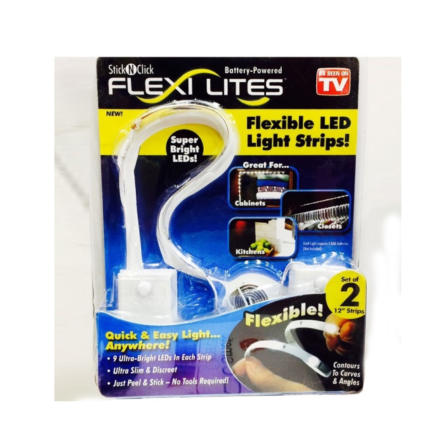 εύκαμπτα ελαστικά φώτα 9 led flexi lites